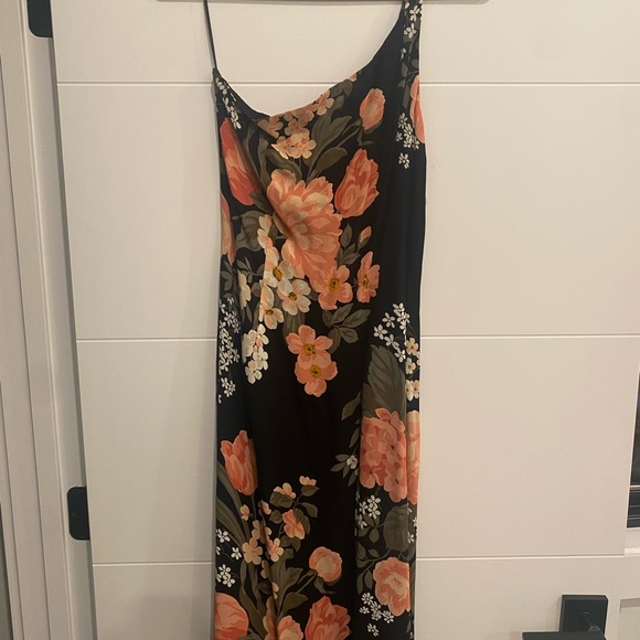 REFORMATION Eastside Floral One Shoulder Dress - Picture 2 of 7